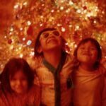 The Indian Children in fron of the Sostice Tree