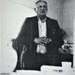 Chief Fools Crow speaking in Washington DC at the Senate building.