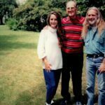 Lisa Classen and Dik visiting Elder Al Homes spiritual Elder of the Eloiits at Duxbury, MA