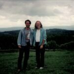 John Fusco (renound film writer/producer) and Dik at John's home in Vermont.