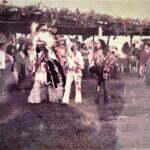 Chief Fools Crow Naming Dik Lakota Cante' and adopting me as his Grandson June 27th 1977.
